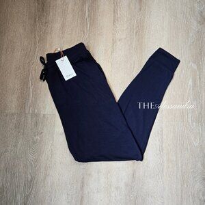 Quince Men’s Bamboo Jersey Lounge Jogger Deep Navy Size Small New With Tags